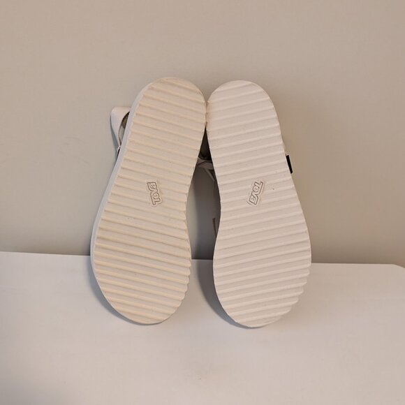 TEVA Flatform Mevia Sandals, Birch, Size 9 - Picture 3 of 4